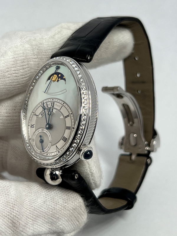 Reine de Naples White Gold MOP Dial