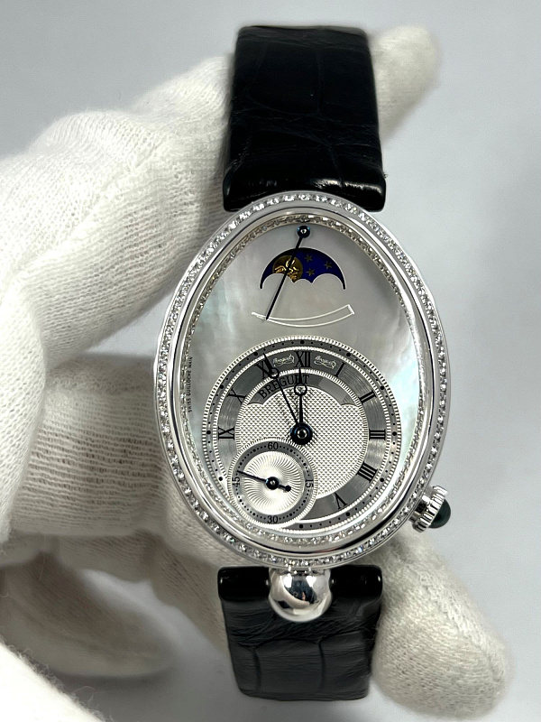 Reine de Naples White Gold MOP Dial