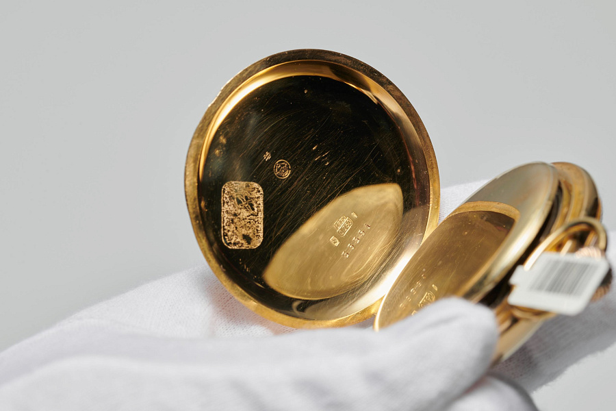 Open Face Chronograph Pocket Watch