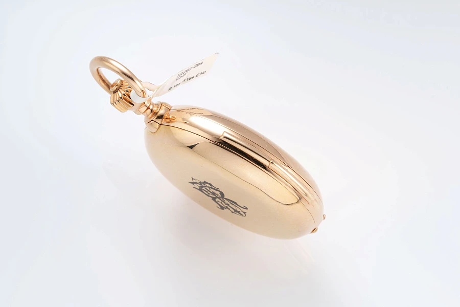 Monopusher Chronograph Minute Repeater Pocket Watch in 18k Rose Gold