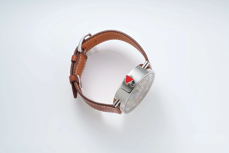 Tourbillon Volante in Stainless Steel