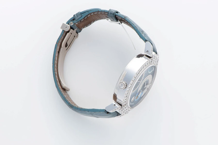 Premier Dual Time Ref. 200-MMTZ39W in 18k White Gold