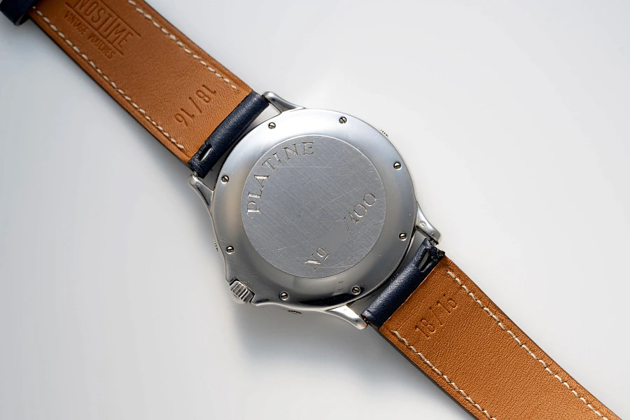 Perpetual Calendar in Platinum by Svend Andersen