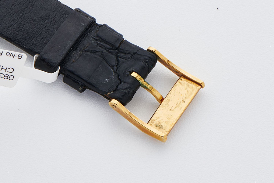 TV-Dial Dress Watch Ref. 37078 in 18k Yellow Gold