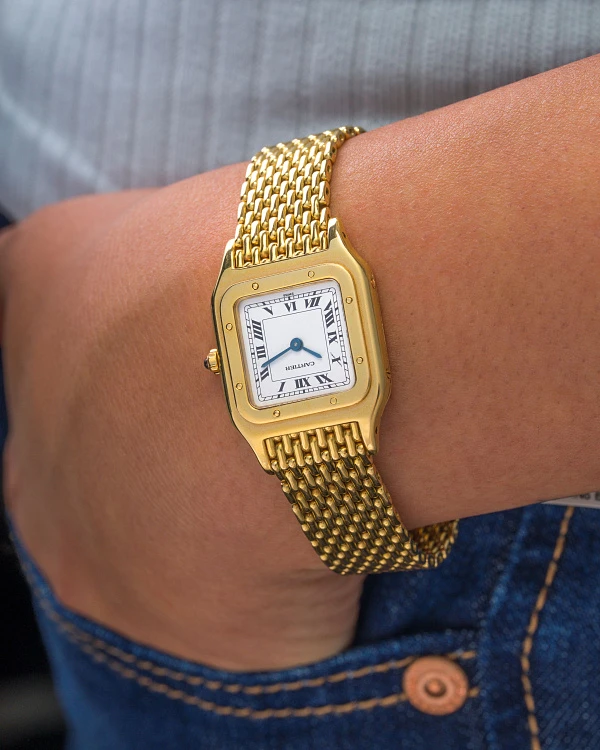 Santos Dumont Ref. 96053 in 18k Yellow Gold