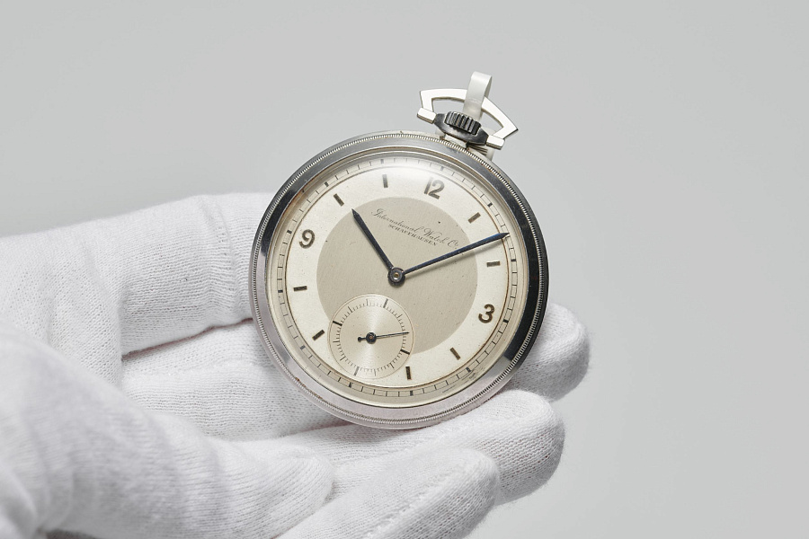 IWC Open Face Pocket Watch