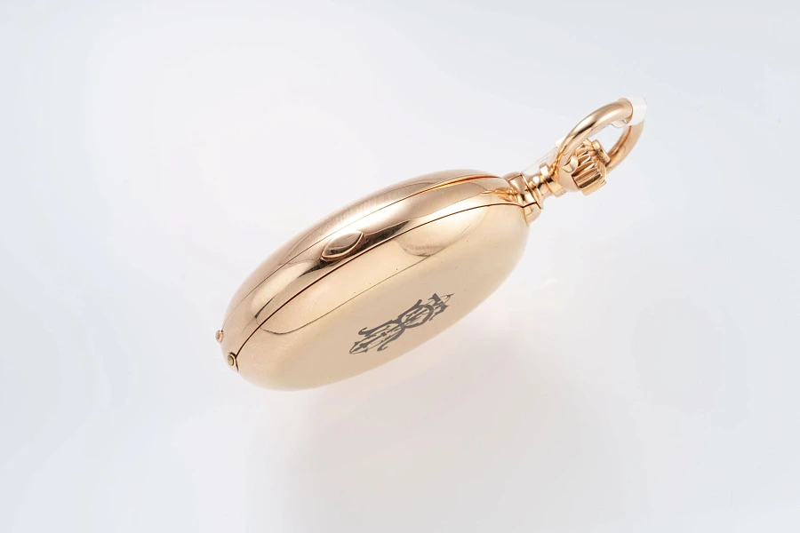 Monopusher Chronograph Minute Repeater Pocket Watch in 18k Rose Gold
