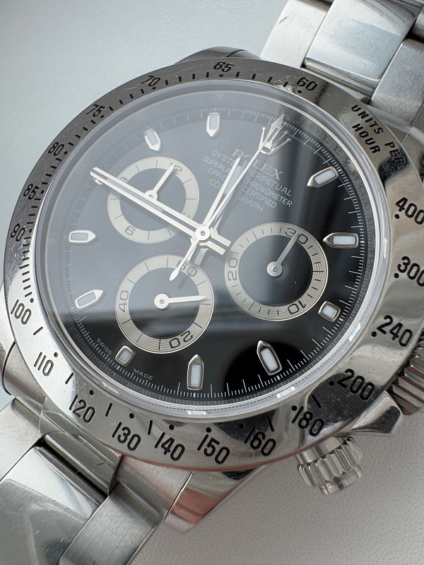 Daytona 116520 Steel Black Dial