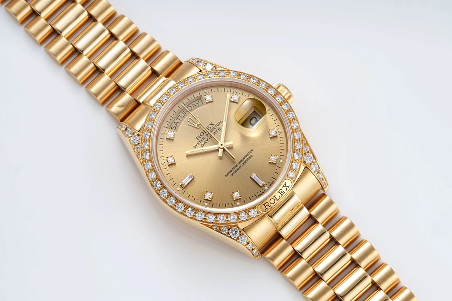 Day-Date Ref. 18138 in 18k Yellow Gold