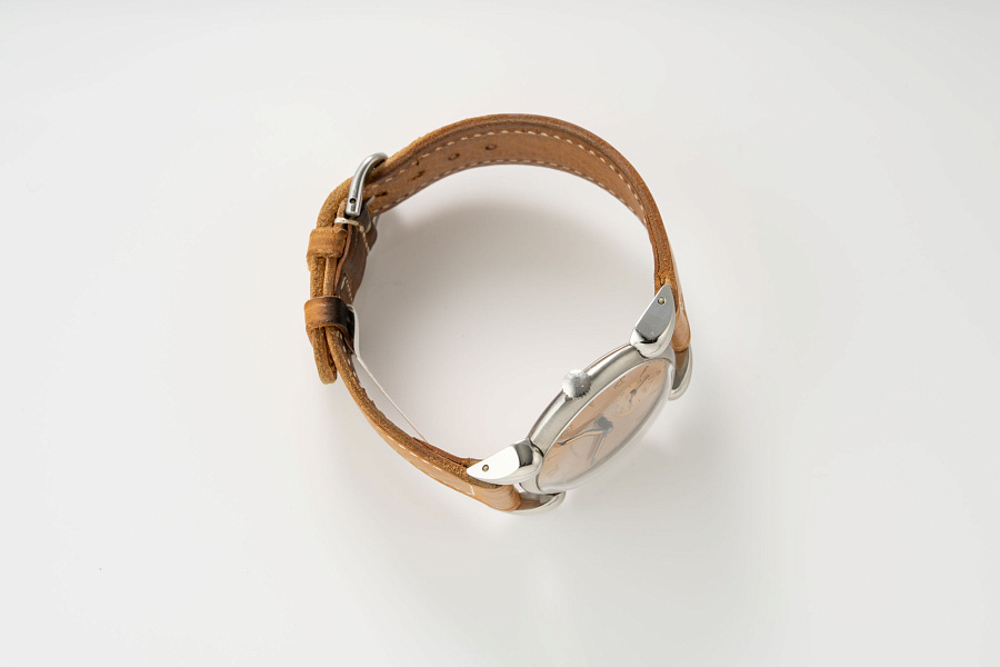 1940 Salmon Dial Dress Watch in Stainless Steel