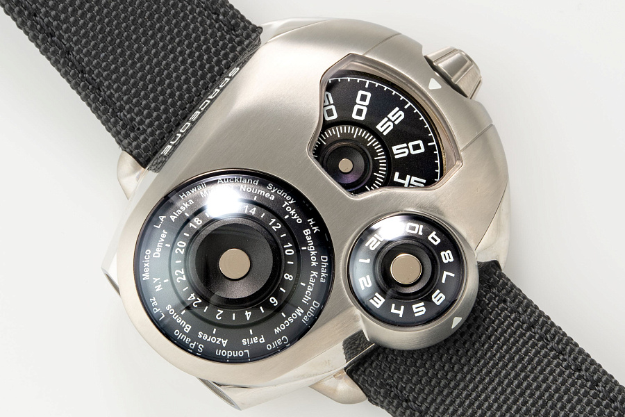 World Time in Titanium