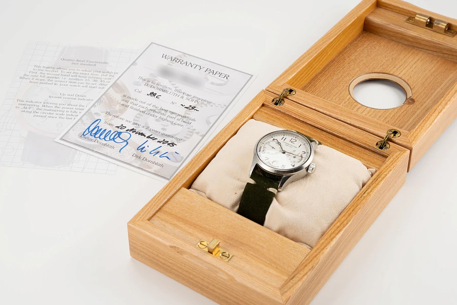 Power Reserve Moonphase 'ChronotempVus 8' in Stainless Steel