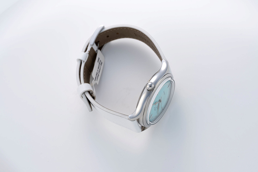 Seiji Limited Edition Turquoise in Stainless Steel