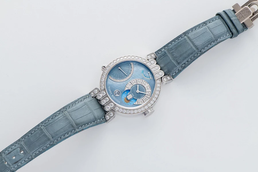 Premier Dual Time Ref. 200-MMTZ39W in 18k White Gold