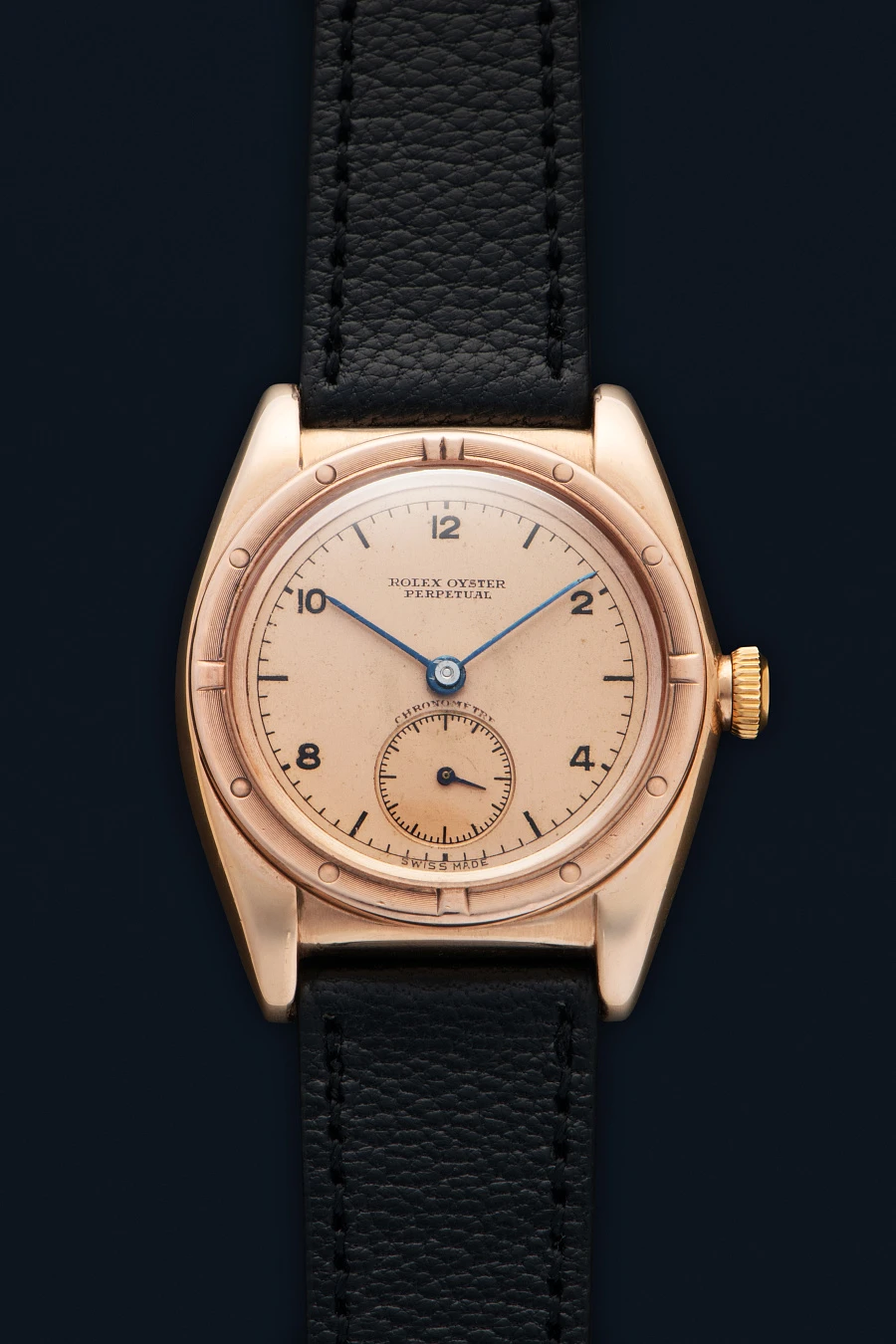 Oyster Perpetual Bubbleback Ref. 3131 in 14k Rose Gold
