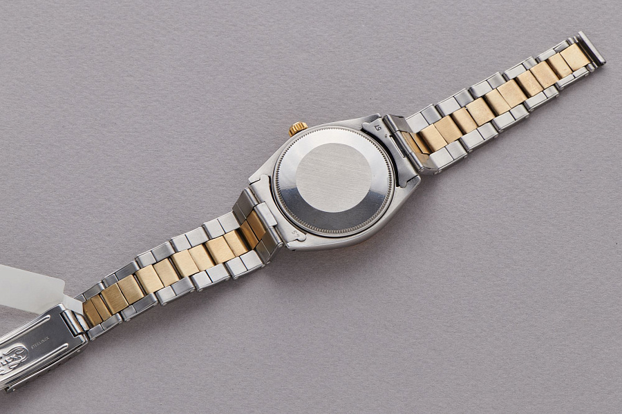 Oyster Perpetual Bicolor Ref. 5500 with 'Pink Patina'