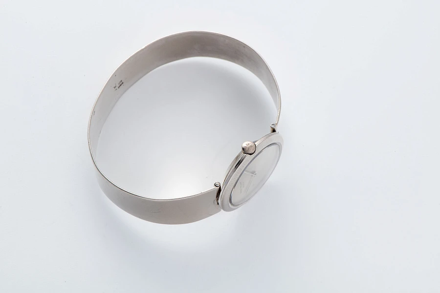 Bangle Watch Ref. 3457 in 18k White Gold