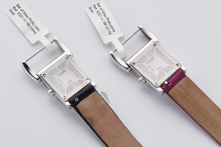 Set of Miss Protocoles Ref. 5221 in 18k White Gold