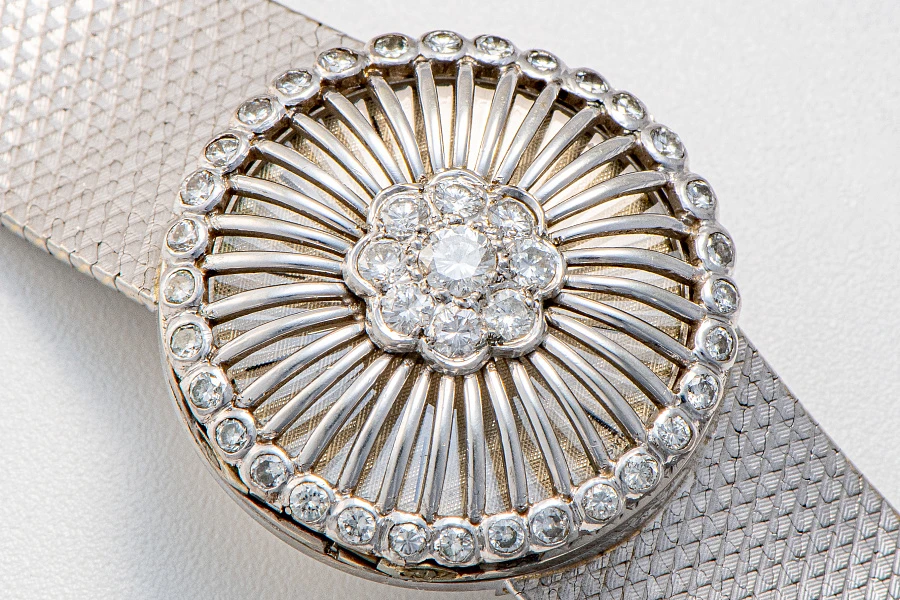 Jewelry Dress Watch Ref. 3338/2 in 18k White Gold