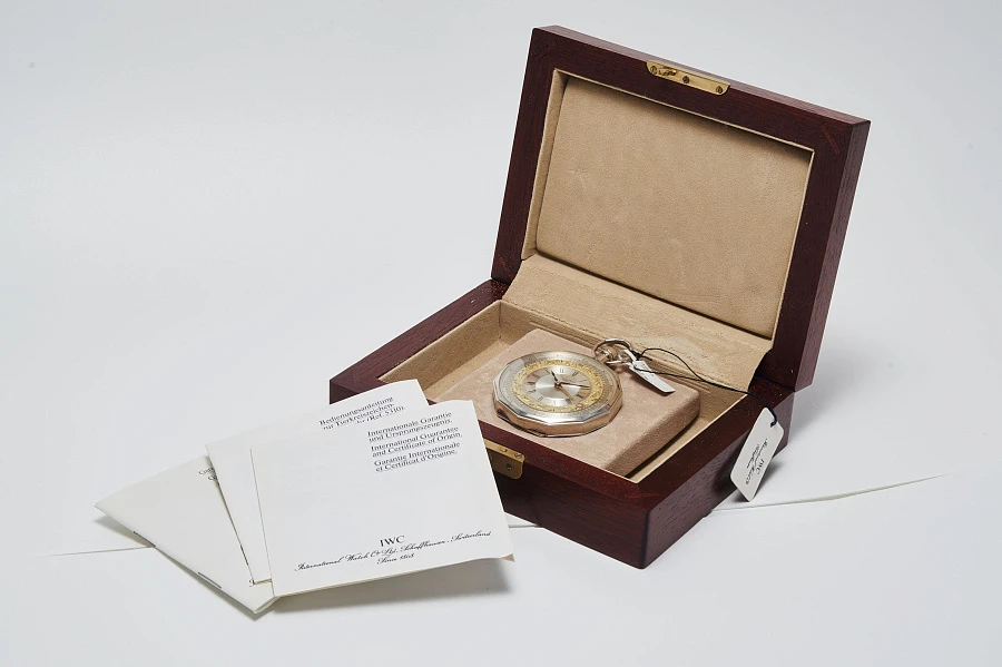 Zodiac Sign Pocket Watch Ref. 5310 in 925 Silver Full Set