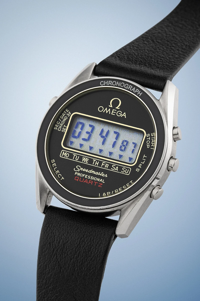 Speedmaster Professional 'Alaska IV Project' Digital Chronograph Prototype in Stainless Steel