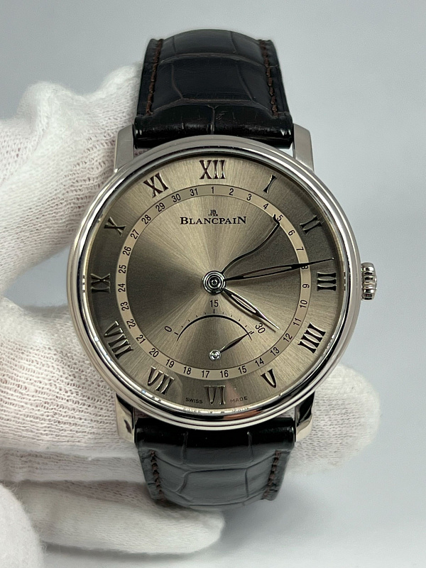 Villeret Ultraplate Seconde Rétrograde White Gold