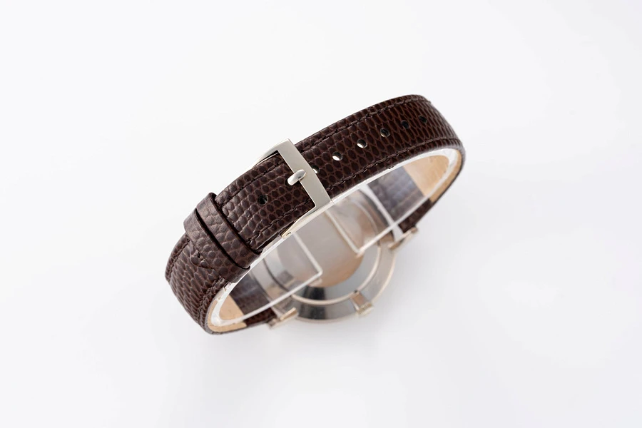 Calatrava Linen Dial Ref. 3538 in 18k White Gold