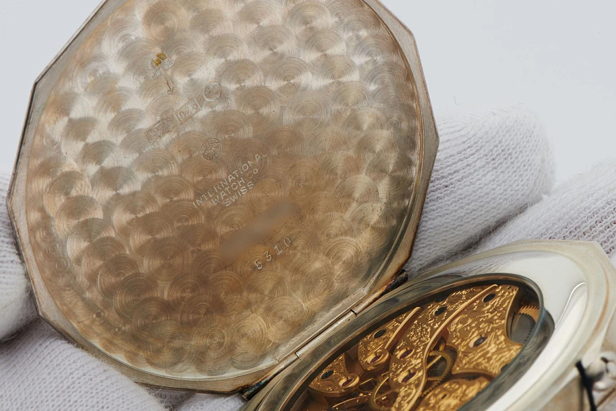 Zodiac Sign Pocket Watch Ref. 5310 in 925 Silver Full Set