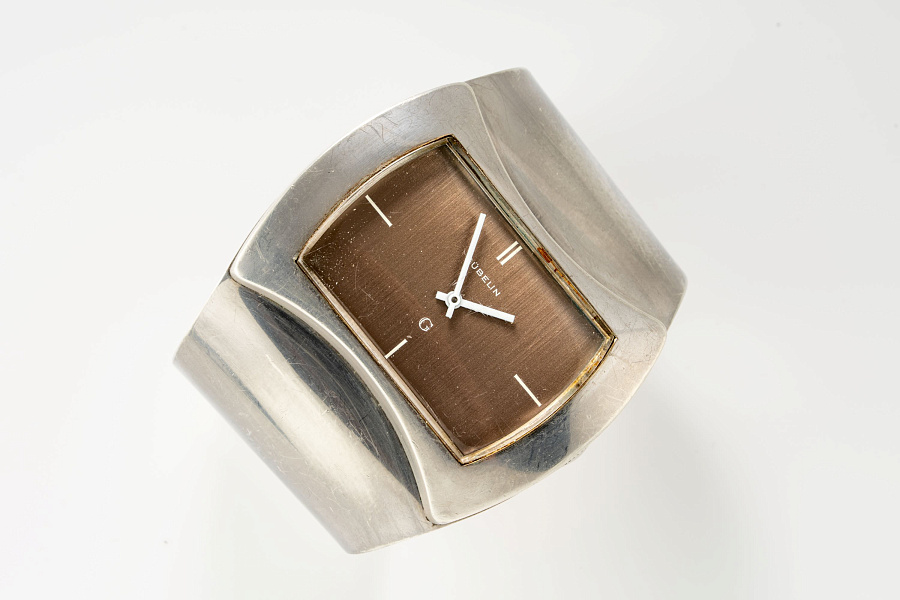 Silver Bangle Watch