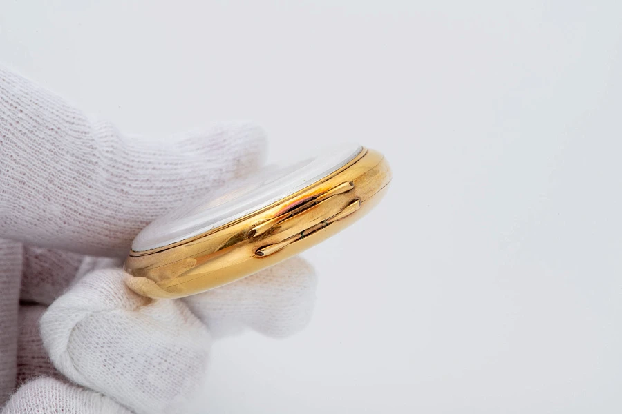 Pocket Watch 18K Yellow Gold