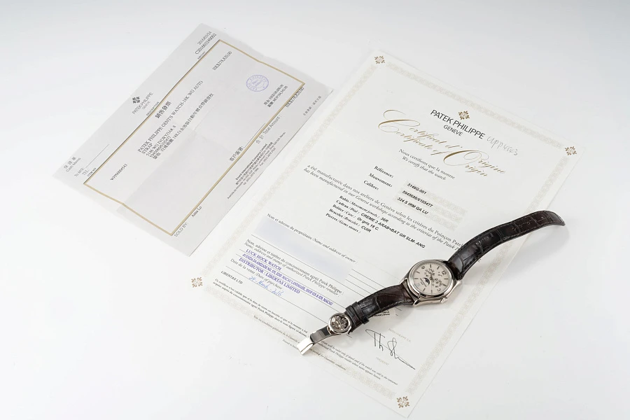 Annual Calendar Ref. 5146G in 18k White Gold
