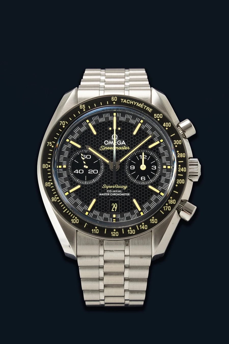 Speedmaster Racing in Stainless Steel