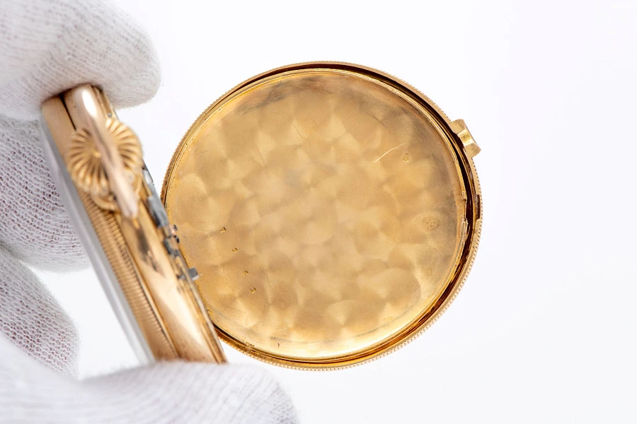 Pocket Watch in 18k Yellow Gold