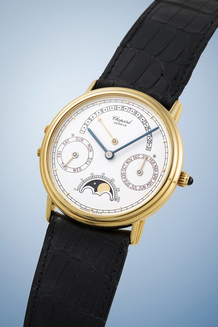 Luna D'Oro Triple Calendar Ref. 1095 in 18k Yellow Gold