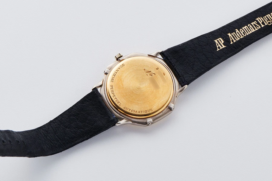 Perpetual Calendar in 18k White and Yellow Gold