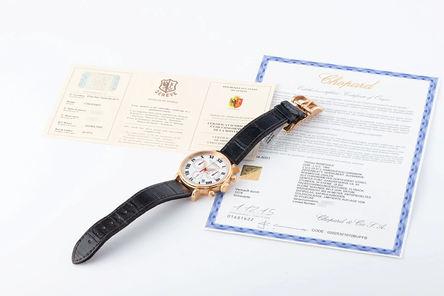 L.U.C. Chronograph Ref. 161964-5001 in 18k Rose Gold