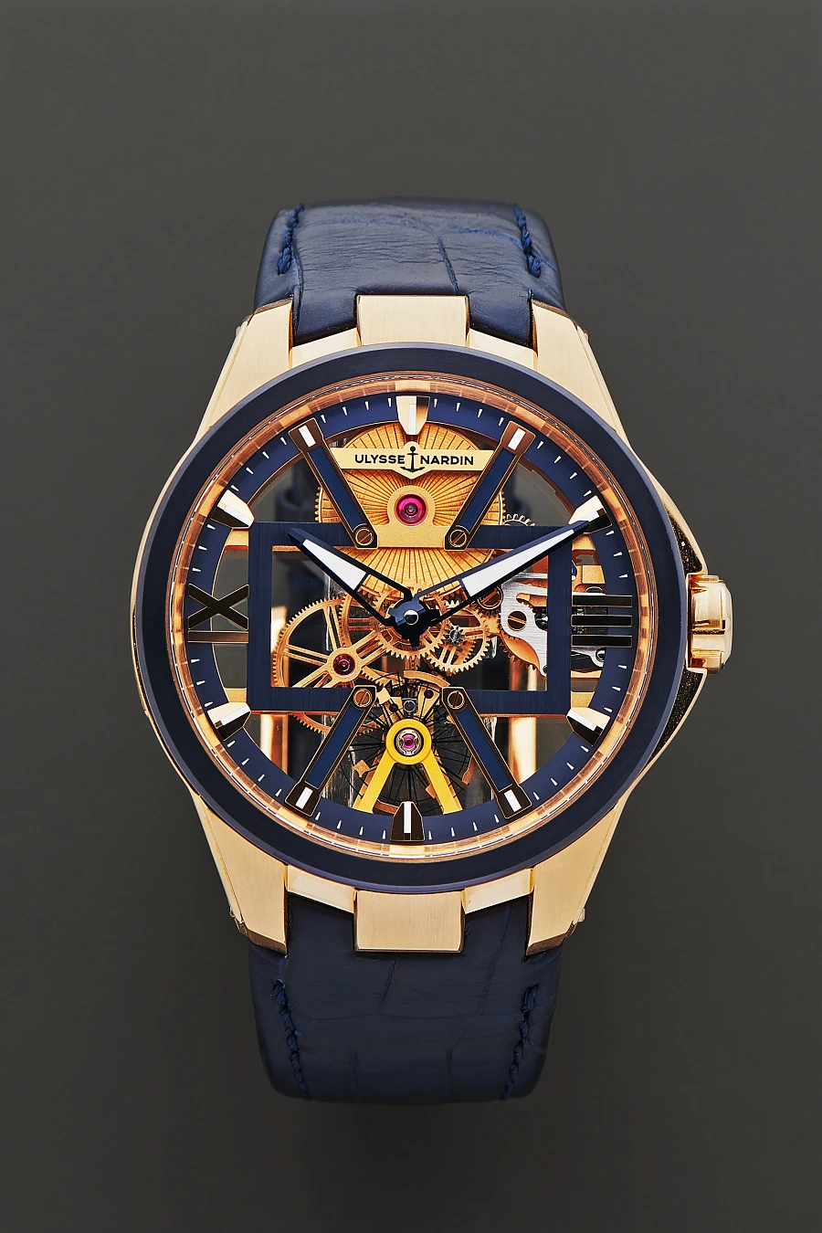 Executive Skeleton Ref. 3716-210/03 in Rose Gold