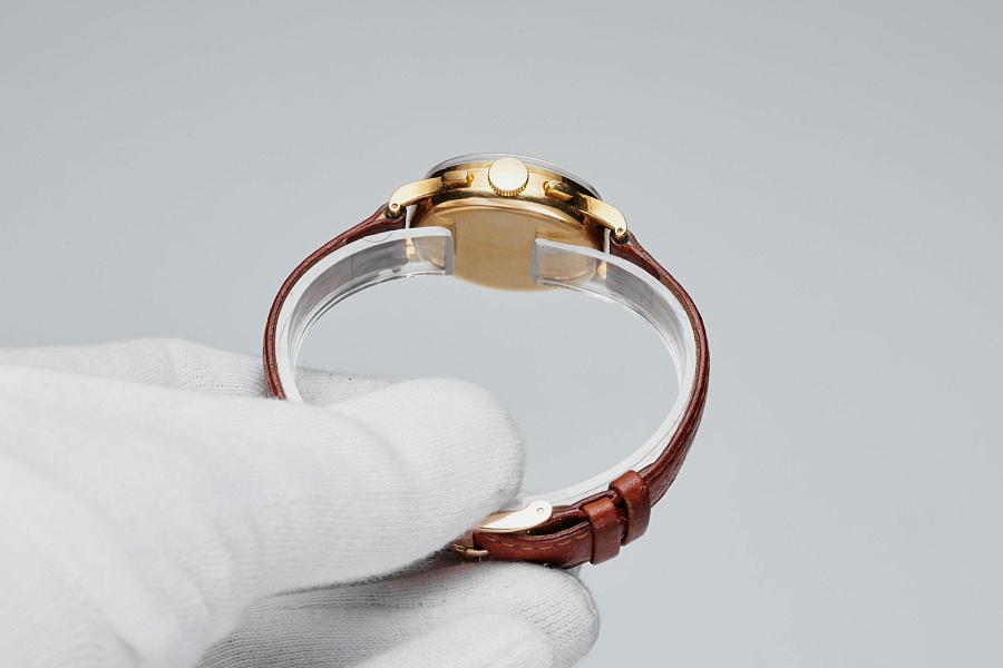 18K Yellow Gold Chronograph 1950s