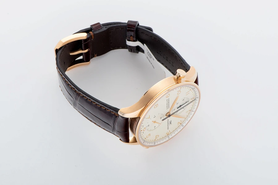 Portuguese Chronograph Rattrapante Ref. IW371203 in 18k Rose Gold