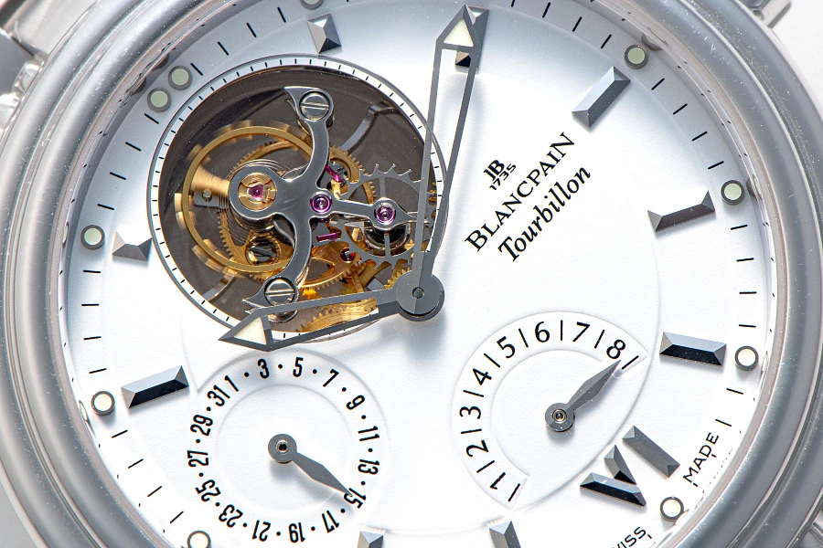 Leman Tourbillon Ref. 2123-1527-53 in 18k White Gold