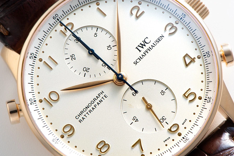 Portuguese Chronograph Rattrapante Ref. IW371203 in 18k Rose Gold