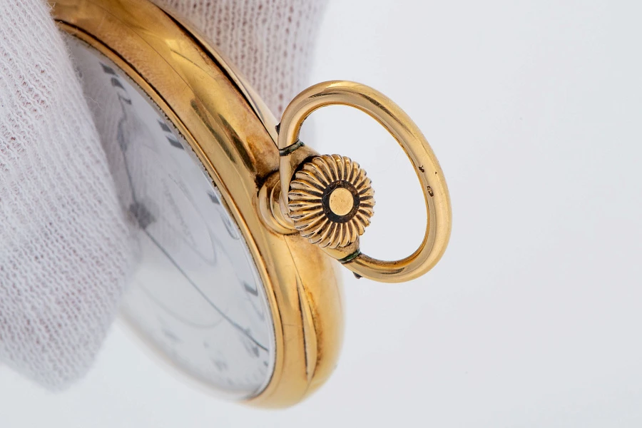 Pocket Watch 18K Yellow Gold