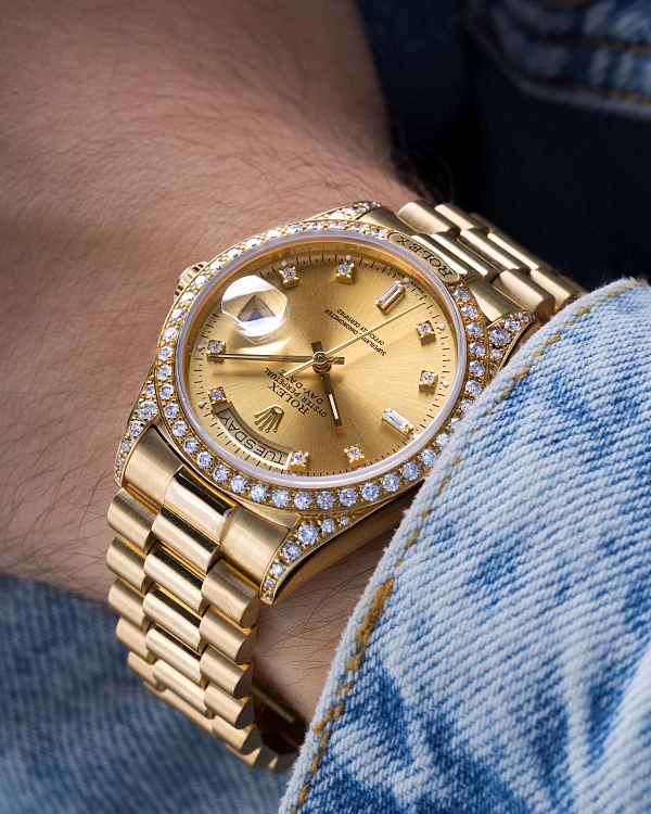 Day-Date Ref. 18138 in 18k Yellow Gold