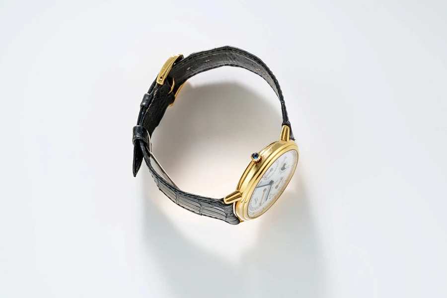 Luna D'Oro Triple Calendar Ref. 1095 in 18k Yellow Gold