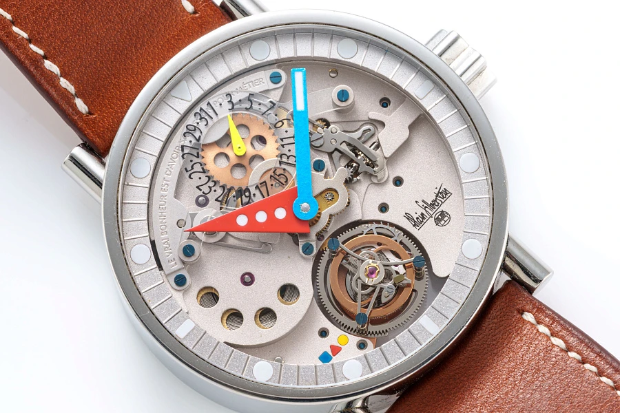 Tourbillon Volante in Stainless Steel