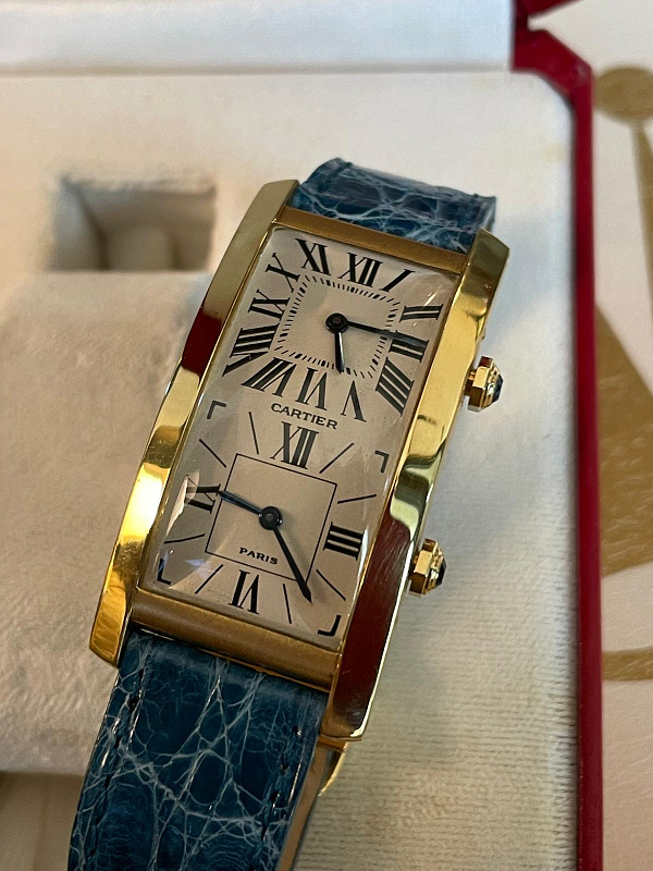 Tank Américaine de Cartier Dual Time