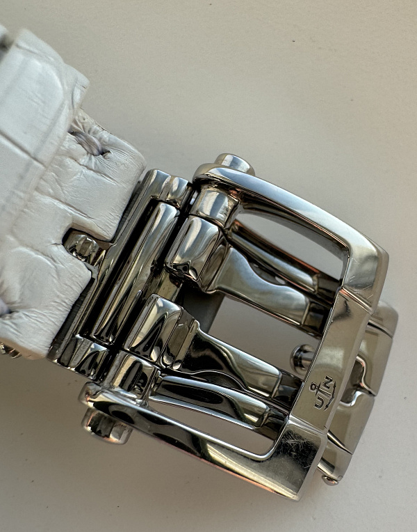 Dual Time Manufacture Ladies in Stainless steel with Diamonds
