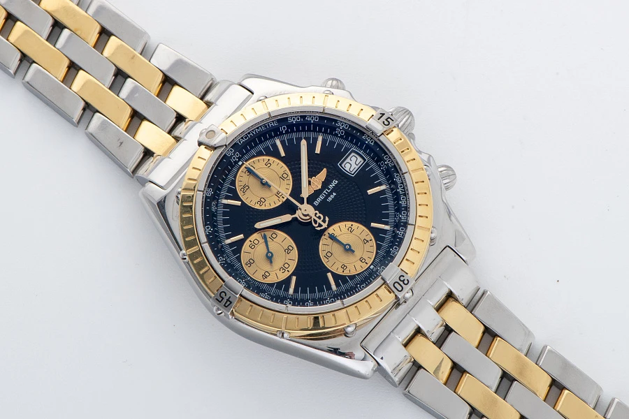 Chronomat Ref. D13050.1 in Stainless Steel and 18k Yellow Gold