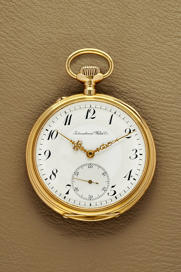 IWC Open Face Pocket Watch