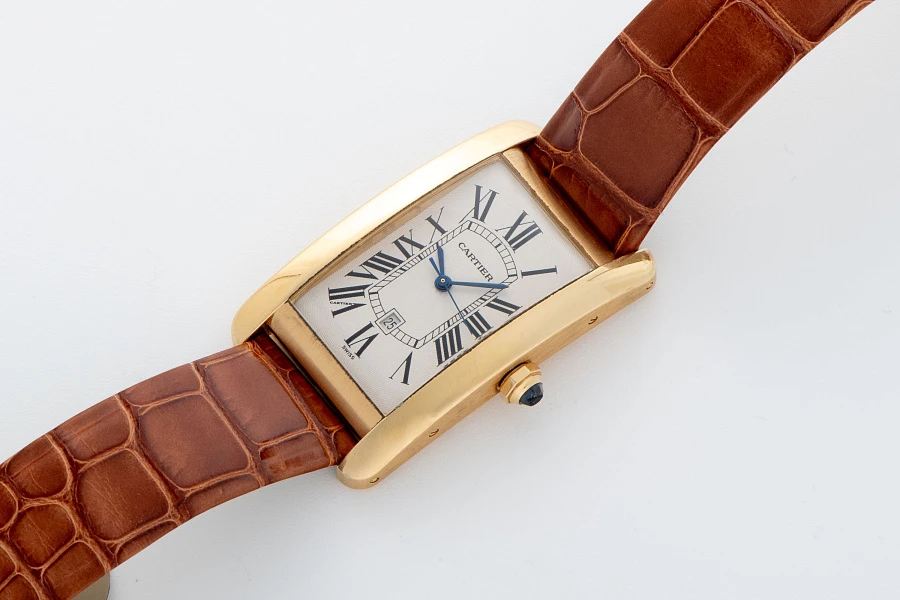 Tank Americaine Ref. 1740 in 18k Rose Gold